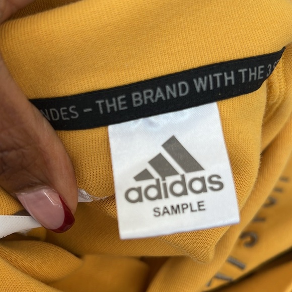 Adidas Anti 3-Putt Hoodie Adicross Golf Preloved Yellow HZ3235 Mens Size Medium - Picture 2 of 8